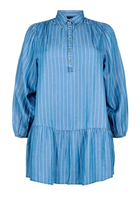 ZIZZI FANTASTYCZNA JEANSOWA TUNIKA PASKI 613B ZIZZI FANTASTYCZNA JEANSOWA TUNIKA PASKI 613B