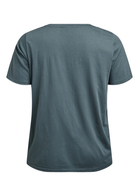 ZIZZI KLASYCZNY WYGODNY NIEBIESKI T-SHIRT 002H