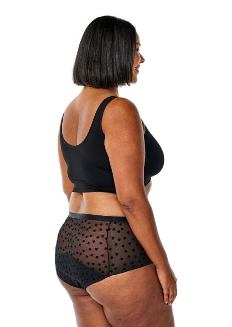 ZIZZI CZARNE MAJTKI MENSTRUACYJNE SERCA 238K ZIZZI CZARNE MAJTKI MENSTRUACYJNE SERCA 238K