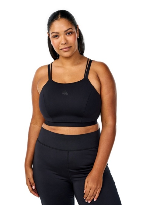 ZIZZI SPORTOWY CZARNY TOP BIUSTONOSZ 210B
