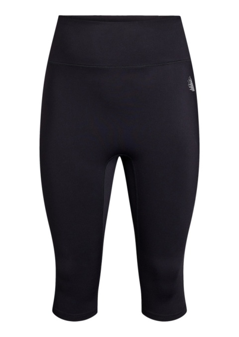 ZIZZI WYGODNE CZARNE LEGGINSY 3/4 SPORTOWE 122D