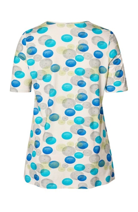 CHALOU WYGODNA KOLOROWA BLUZKA T-SHIRT C201