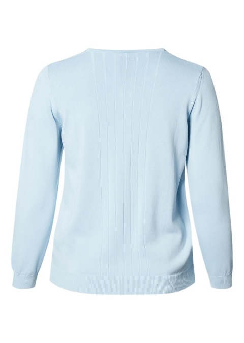 ADIA BŁĘKITNY SWETEREK KARDIGAN WISKOZA A201