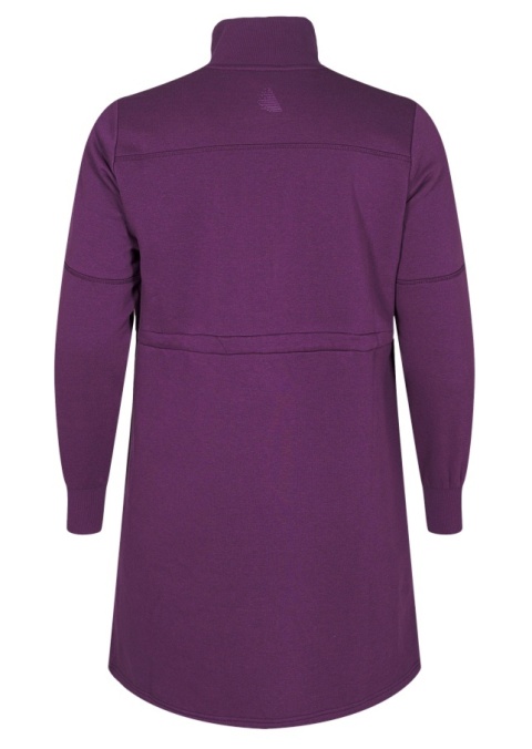 ZIZZI SPORTOWA FIOLETOWA TUNIKA DRESOWA SUWAK 241A
