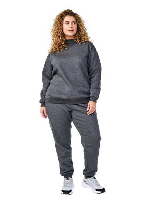 ZIZZI WYGODNA SZARA BLUZA BAWEŁNA 085A