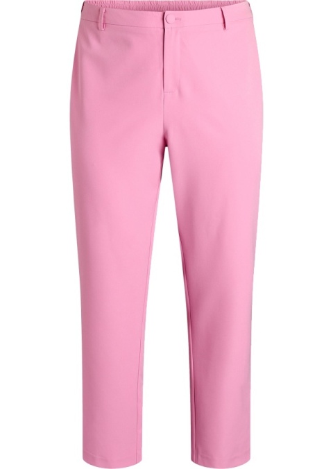 ZIZZI ELEGANCKIE PROSTE SPODNIE PUDROWY RÓŻ 377C