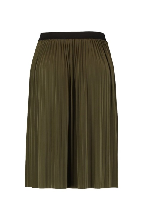 Z-ONE ELEGANCKA SPÓDNICA KHAKI PLISOWANA ZO96