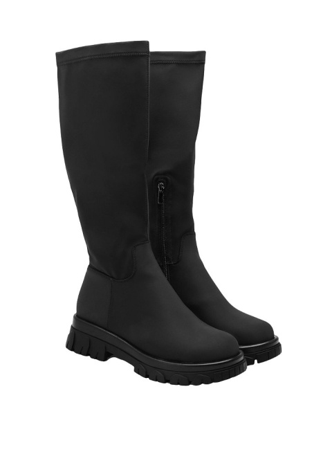 ZIZZI CZARNE BUTY KOZAKI WYSOKIE 030A