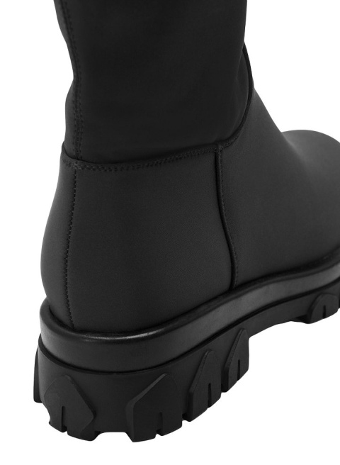 ZIZZI CZARNE BUTY KOZAKI WYSOKIE 030A