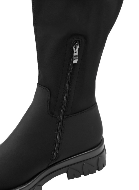 ZIZZI CZARNE BUTY KOZAKI WYSOKIE 030A