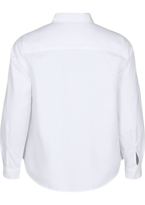 ZIZZI BIAŁA KOSZULA GUZIKI BAWEŁNA 065A