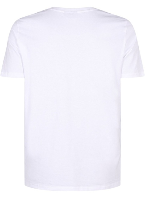 ZIZZI PIĘKNY BIAŁY T-SHIRT BLUZKA BAWEŁNA 584A