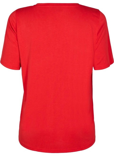 ZIZZI WYGODNA CZERWONA BLUZKA T-SHIRT 235A