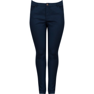 ADIA MATERIAŁOWE SPODNIE JEANSY INDYGO A774