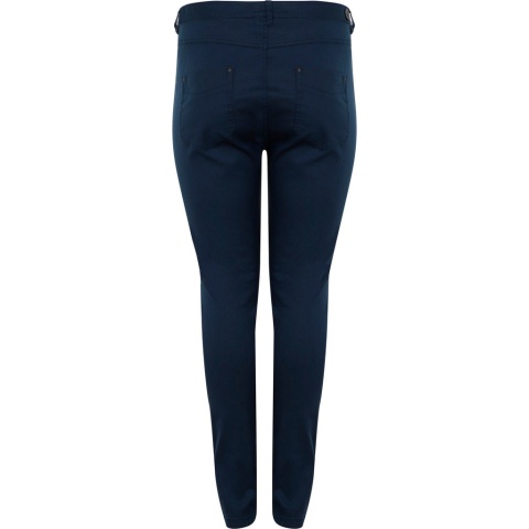 ADIA MATERIAŁOWE SPODNIE JEANSY INDYGO A774