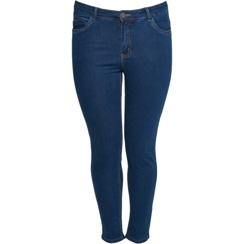 ADIA MODNE ZWĘŻANE JEANSY SPODNIE NIGHT BLUE A144