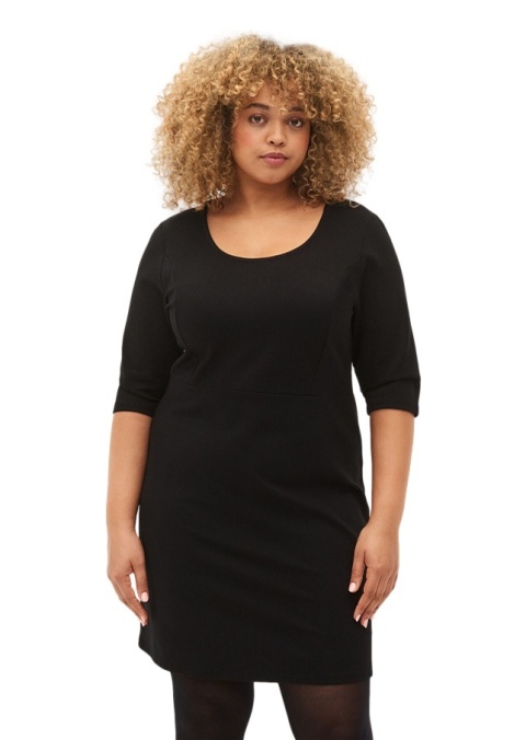 ZIZZI KLASYCZNA CZARNA DOPSOWANA SUKIENKA 008I