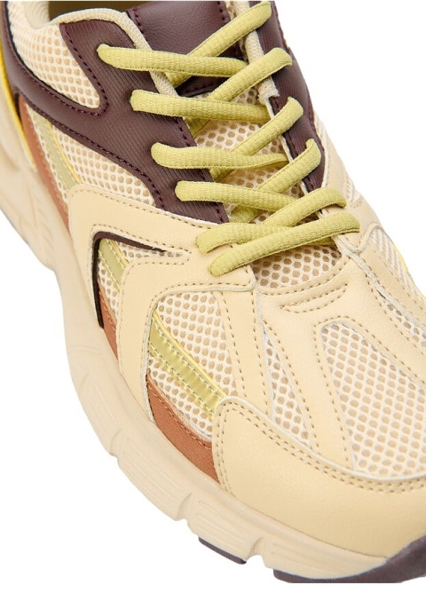 ZIZZI BEŻOWE BUTY SPORTOWE SZEROKI KRÓJ 014A