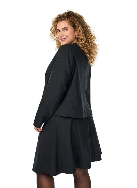 ZIZZI ELEGANCKA CZARNA SPÓDNICA LITERA A 225B