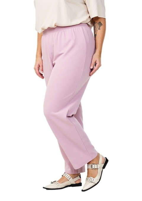 ZIZZI ELEGANCKIE RÓŻOWE SPODNIE PROSTA NOGAWKA 007A