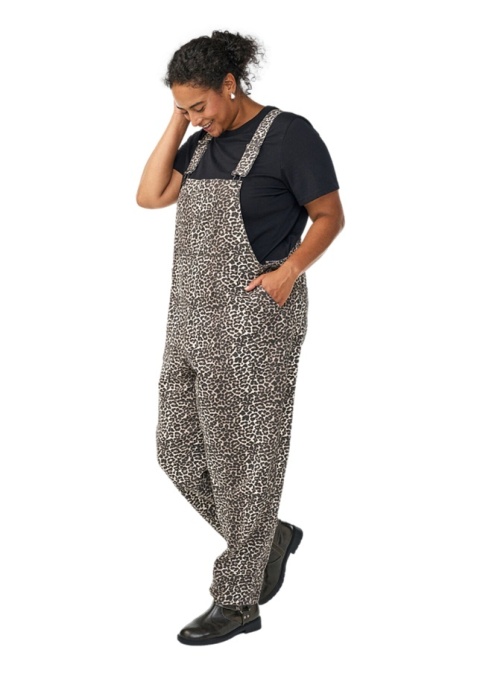 ZIZZI JEANSOWE OGRODNICZKI PANTERKA KIESZENIE 102B