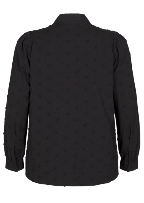 ZIZZI KLASYCZNA CZARNA KOSZULA BAWEŁNA WZÓR 533A