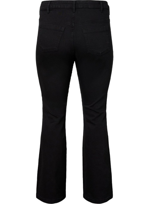 ZIZZI KLASYCZNE CZARNE JEANSY BOOTCUT 664P N82