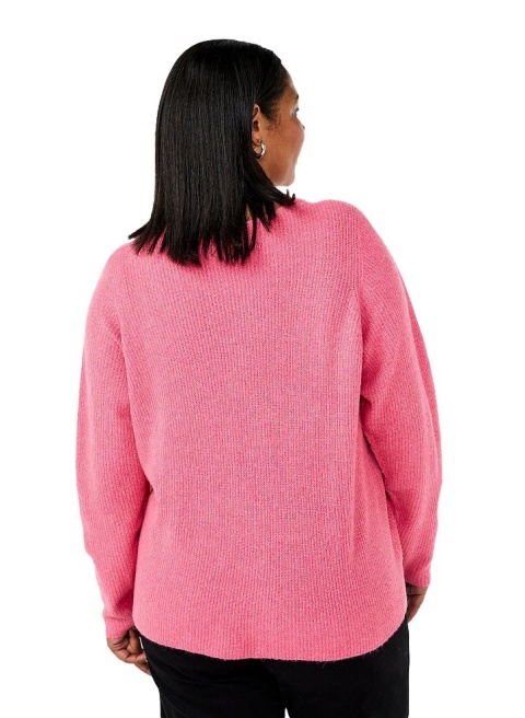 ZIZZI PIĘKNY RÓŻOWY SWETER BLUZKA DZIANINA 421A