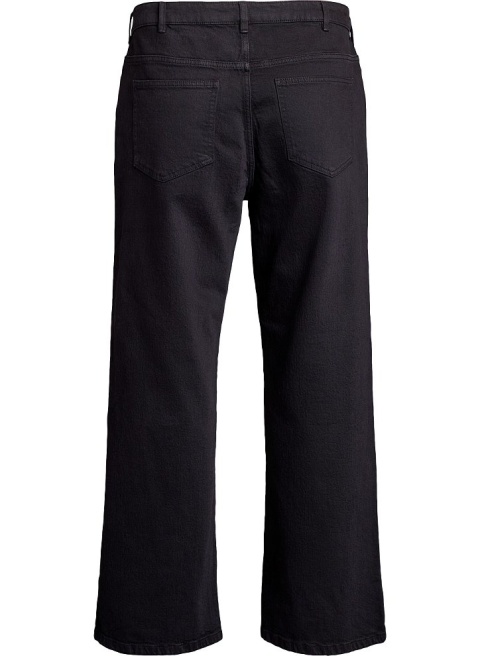 ZIZZI SPODNIE JEANSY CZARNE PROSTA NOGAWKA WYSOKI STAN 071C