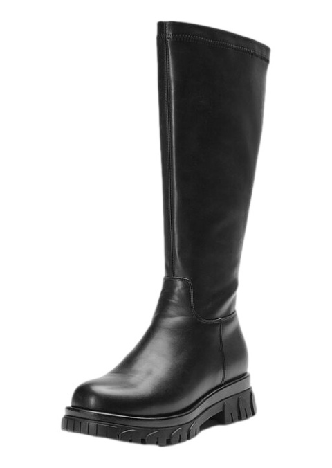 ZIZZI SZEROKIE CZARNE KOZAKI BUTY ANTYPOŚLIZGOWE 030B