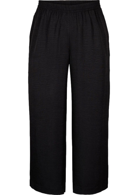 ZIZZI SZEROKIE CZARNE SPODNIE 226B