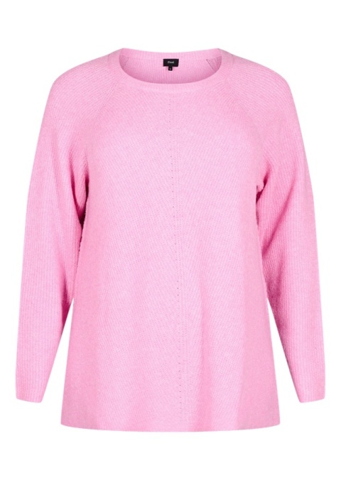 ZIZZI RÓŻOWA BLUZKA SWETER DZIANINA 279D