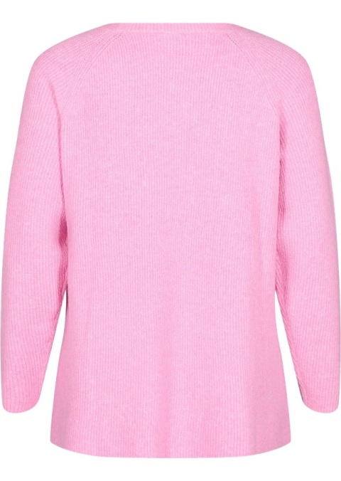 ZIZZI RÓŻOWA BLUZKA SWETER DZIANINA 279D