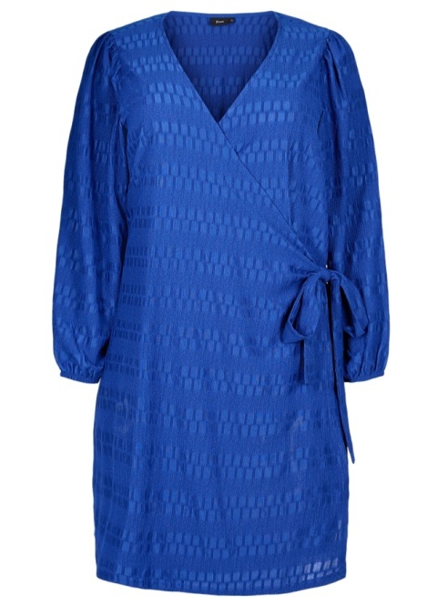 ZIZZI ZJAWISKKOWA NIEBIESKA SUKIENKA KOPERTOWA 099A