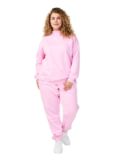 ZIZZI WYGODNE RÓŻOWE SPODNIE DRESOWE 085B