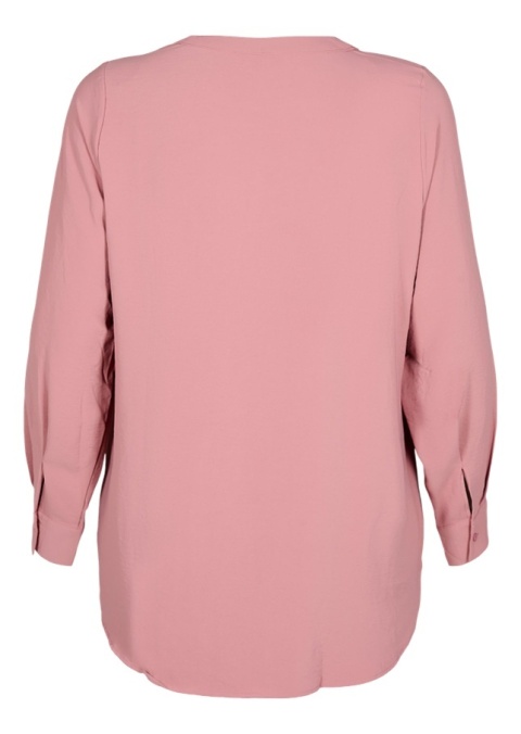 ZIZZI ELEGANCKA RÓŻOWA BLUZKA KOSZULOWA 045A
