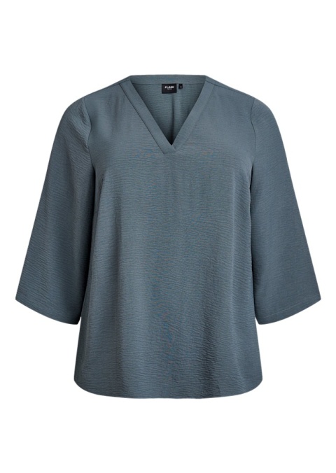 ZIZZI ZIELONA WYGODNA LUŹNA BLUZKA 054C