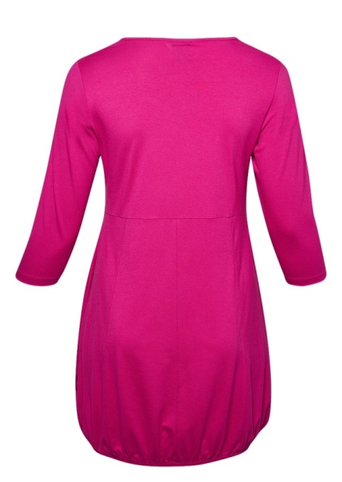 PONT NEUF RÓŻOWA SUKIENKA BOMBKA DZIANINA V369