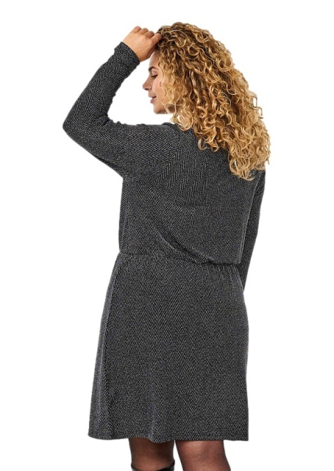 ZIZZI CZARNA ELEGANCKA SYLWESTROWA SUKIENKA 277F