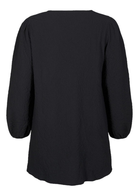ZIZZI CZARNA TUNIKA PLISOWANA 060B