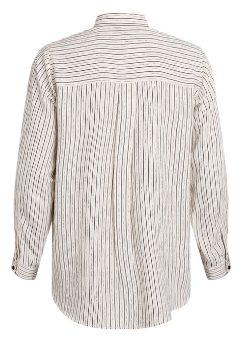 ZIZZI FANTASTYCZNA BIAŁA KOSZULA CZARNE PASKI 156A