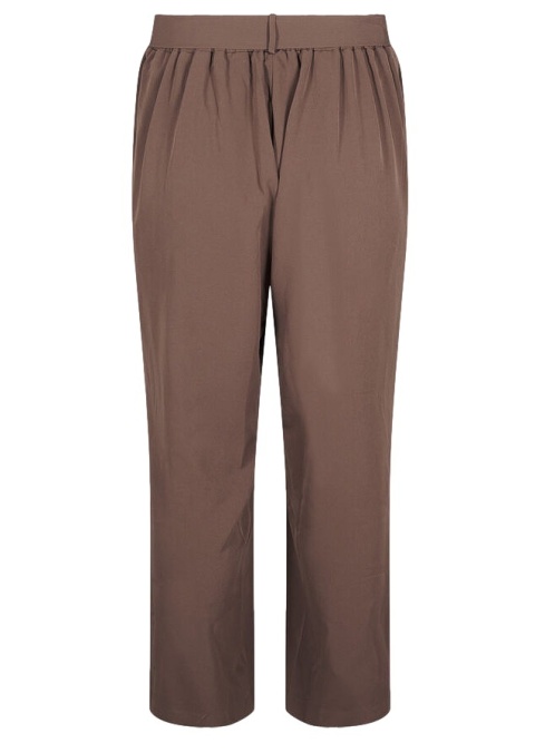 ZIZZI LUŹNE BRĄZOWE ELEGANCKIE SPODNIE 427A