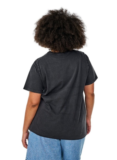 ZIZZI SZARA KOSZULKA T-SHIRT NADRUK BAWEŁNA 330A