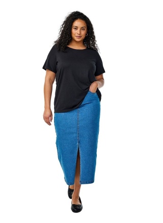 ZIZZI WYOGDNA CZARNA KOSZULKA T-SHIRT 002I