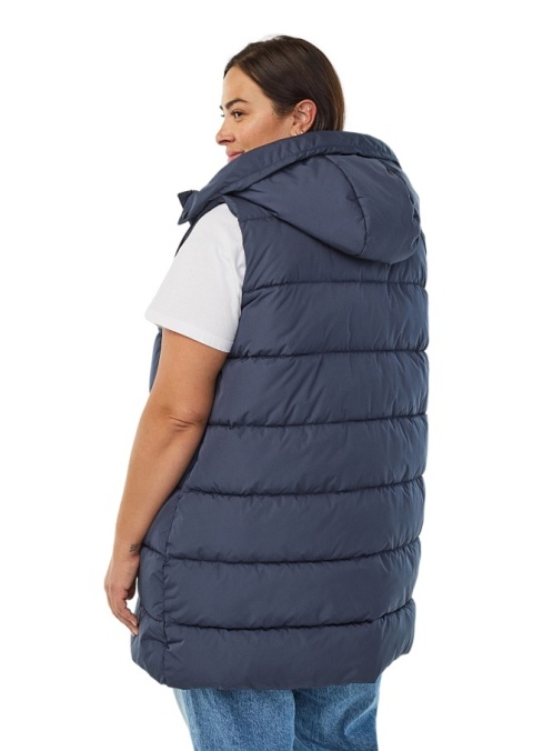 ZIZZI FANTASTYCZNY BEZRĘKAWNIK KAMIZELKA GRANATOWY 081A