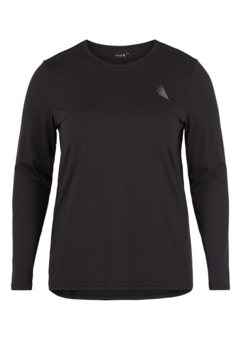 ZIZZI KLASYCZNA CZARNA BLUZKA SPORTOWA 054A