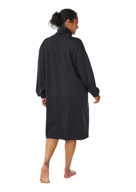 ZIZZI LUŹNA CZARNA SUKIENKA Z GOLFEM 055L