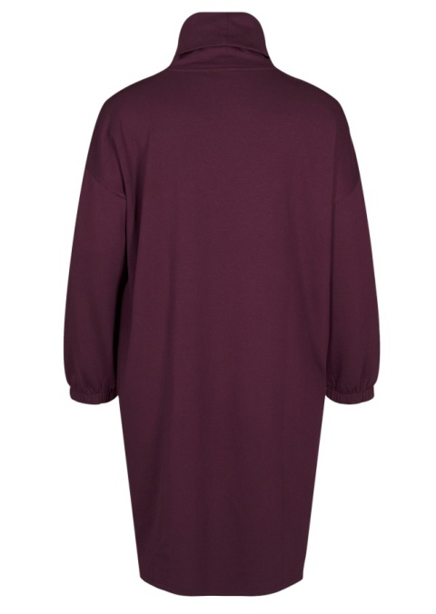 ZIZZI LUŹNA FIOLETOWA SUKIENKA Z GOLFEM 055L