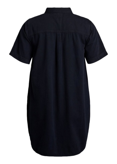 ZIZZI CZARNA JEANSOWA SUKIENKA KOSZULOWA 967D