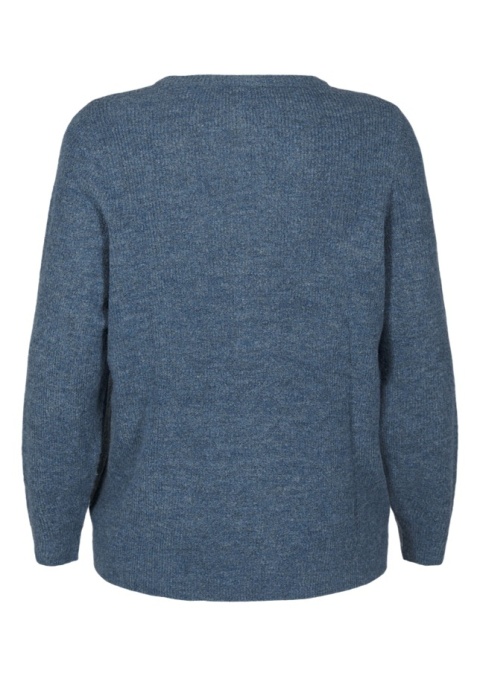 ZIZZI NIEBIESKA BLUZKA DZIANINOWA SWETER 192A